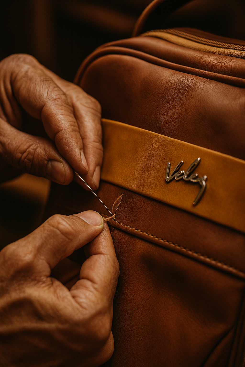 🔥 ¡Liquidación de inventario! - MORRAL CUERO PREMIUM VÉLEZ