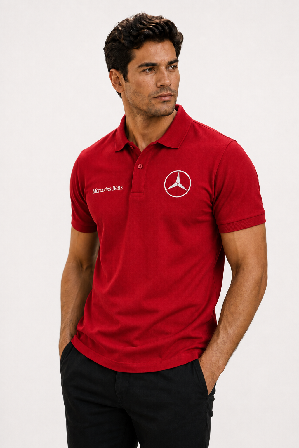🔥 Edición Limitada – POLO DESPORTIVO MERCEDES AMG – Material Premium
