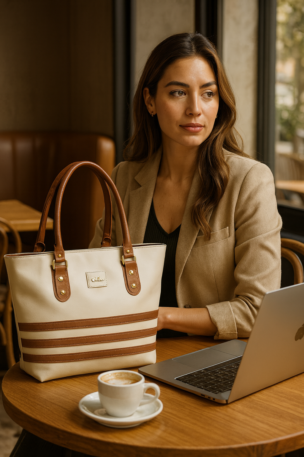 🔥Durabilidad 5 años - BOLSO CUERO PREMIUM VÉLEZ + Regalo COSMETIQUERA