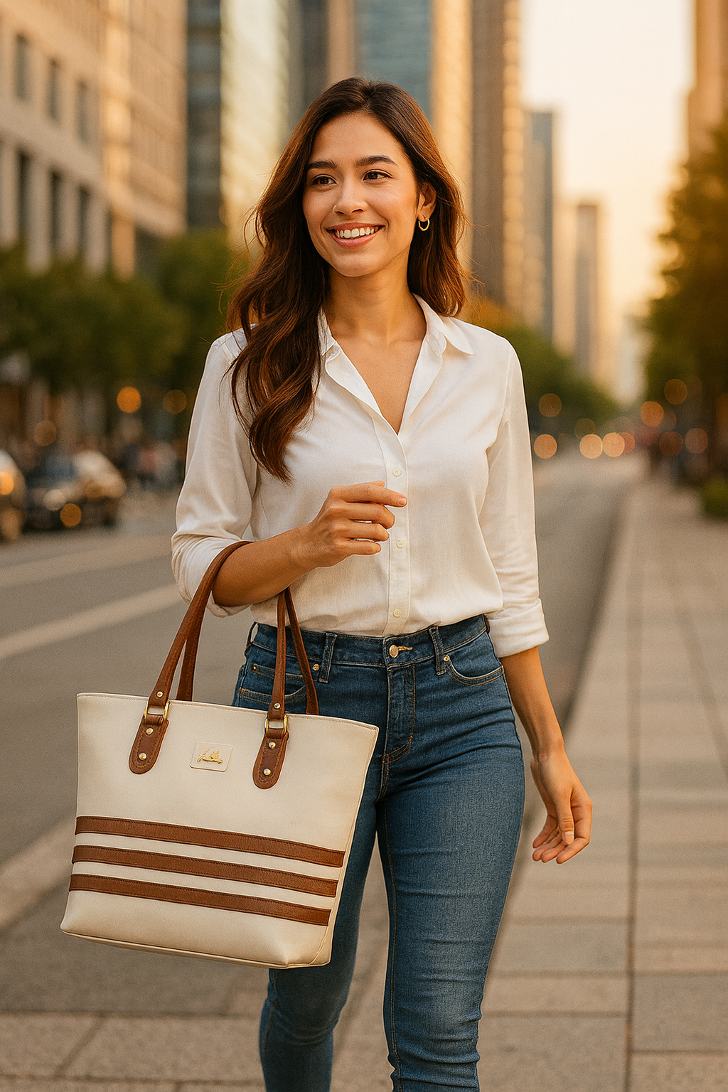 🔥Durabilidad 5 años - BOLSO CUERO PREMIUM VÉLEZ + Regalo COSMETIQUERA