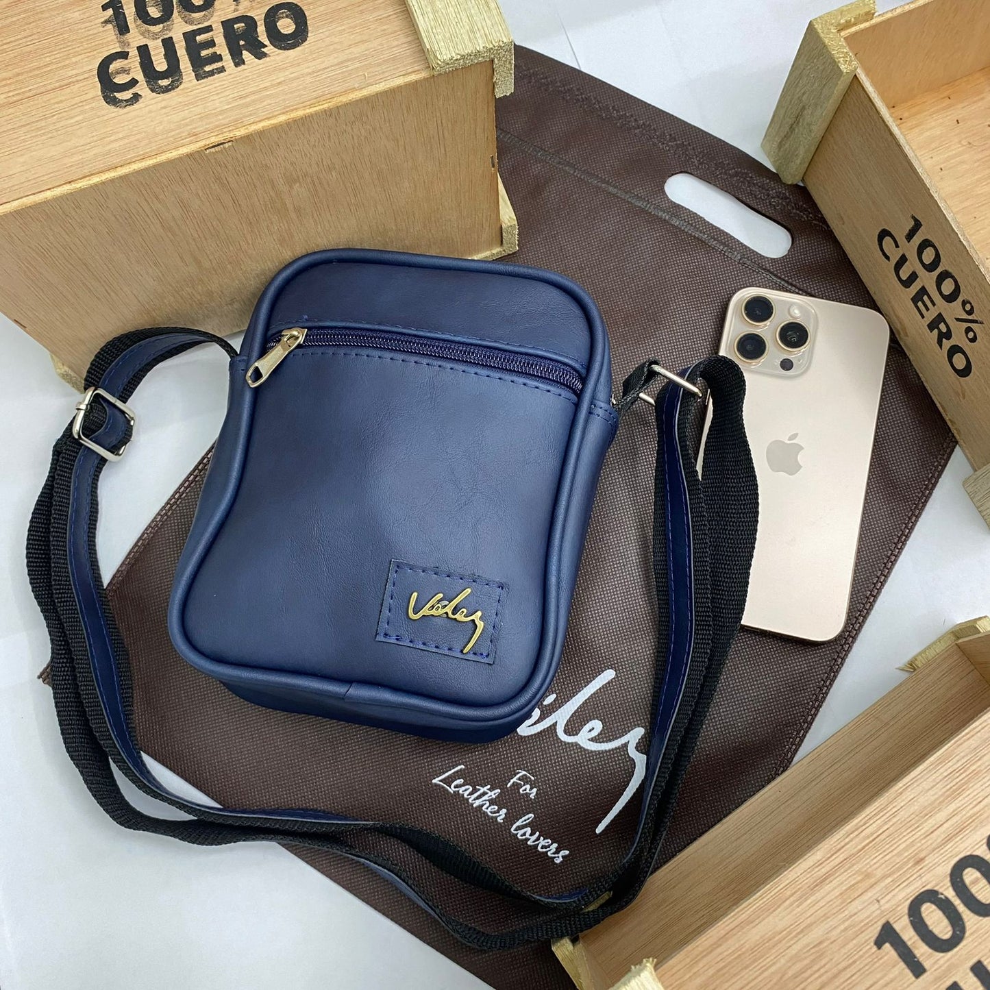 🔥 ¡Creada Para Atravesar Décadas! - CARRIEL CUERO PREMIUM VÉLEZ