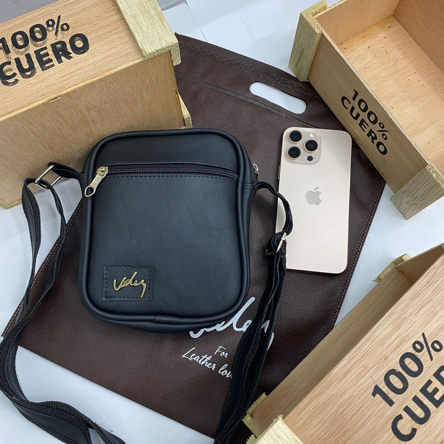 🔥 ¡Creada Para Atravesar Décadas! - CARRIEL CUERO PREMIUM VÉLEZ