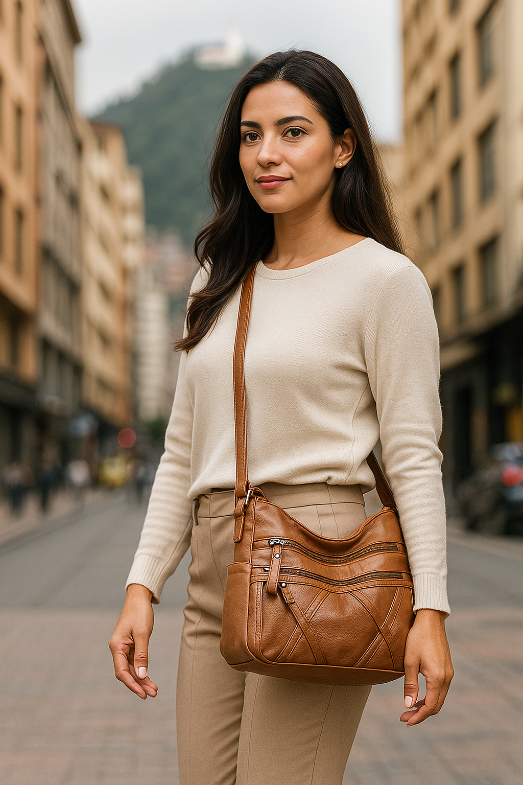 🔥 ¡Liquidacion Black Friday! - BOLSO ALMA - CUERO LEGÍTIMO IMPERIUM™