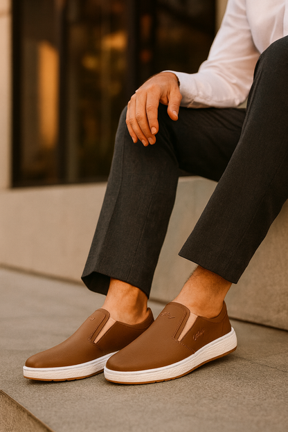 🔥#1 Del mercado - Mocasín Ortopedic - CUERO PREMIUM VÉLEZ