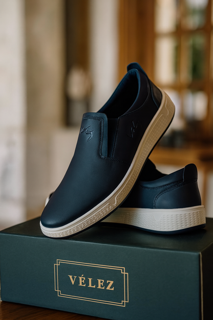 🔥#1 Del mercado - Mocasín Ortopedic - CUERO PREMIUM VÉLEZ