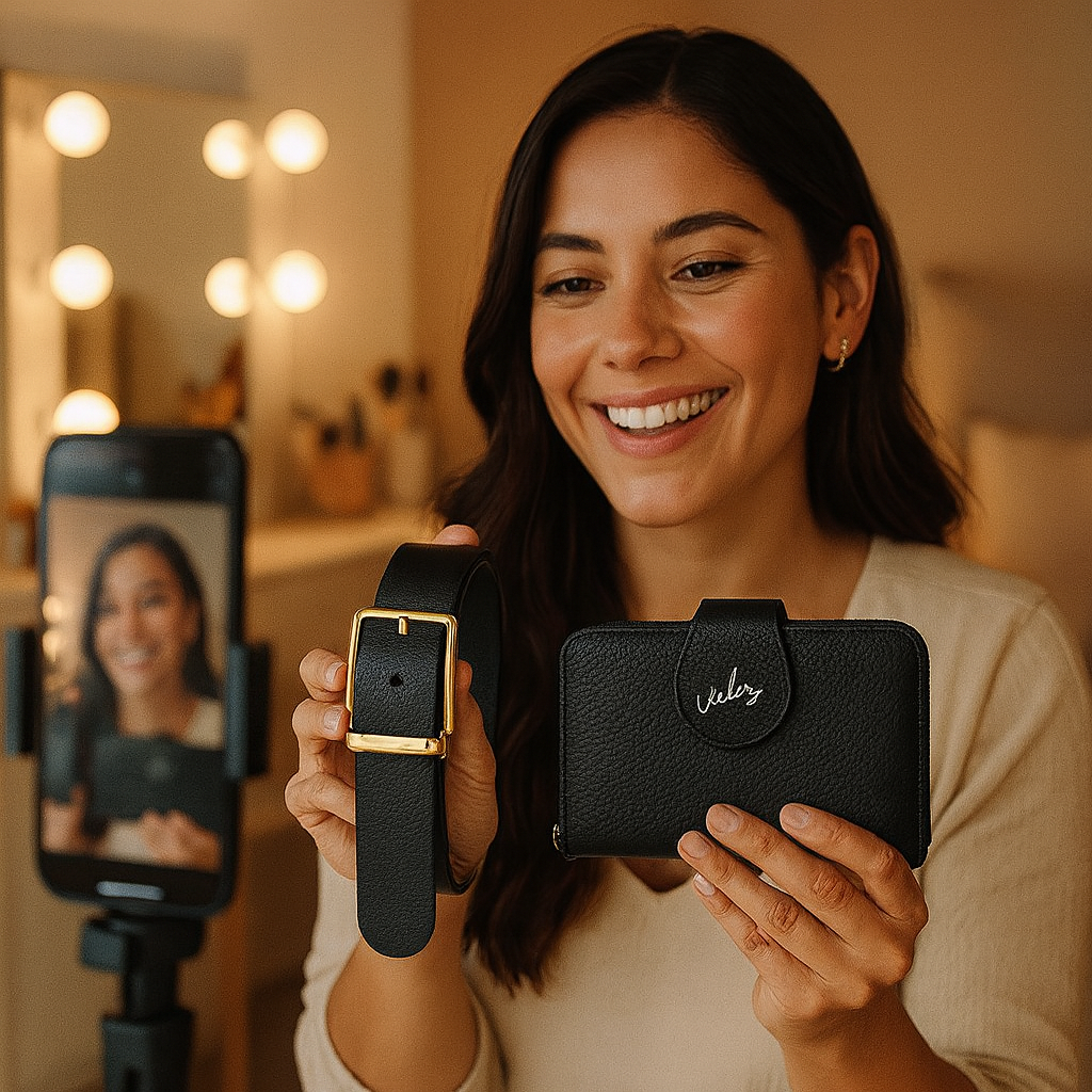 🔥 ¡Liquidación PRÉ-BLACKFRIDAY - DUO CORREA Y BILLETERA CUERO PREMIUM VÉLEZ