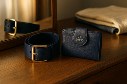 🔥 ¡Liquidación PRÉ-BLACKFRIDAY - DUO CORREA Y BILLETERA CUERO PREMIUM VÉLEZ