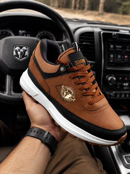 🔥Durabilidad 10 años - TENIS BRAHMA - Cuero Premium Imperial