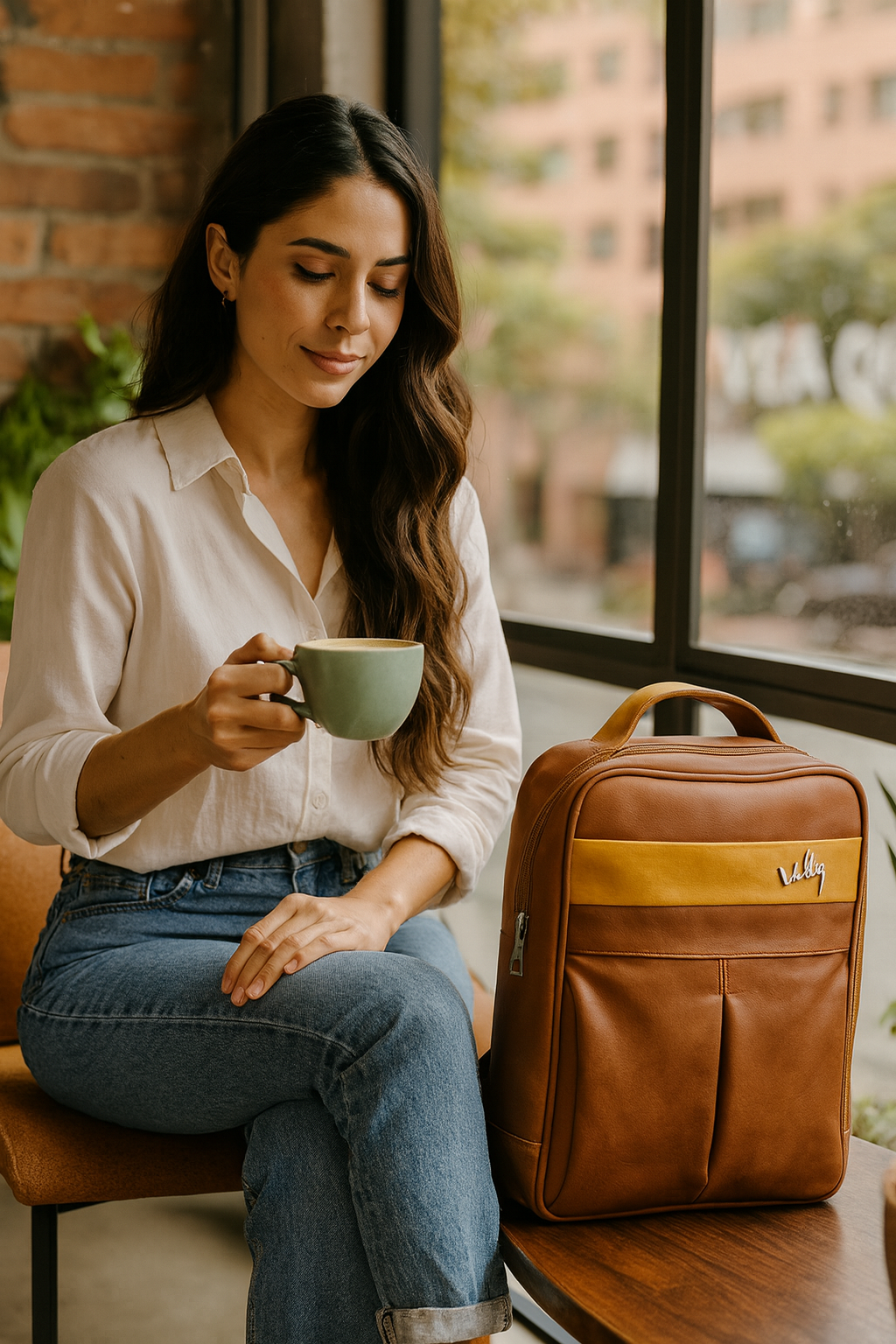 🔥 ¡Liquidación de inventario! - MORRAL CUERO PREMIUM VÉLEZ