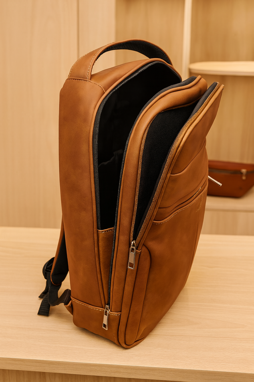 🔥 ¡Liquidación de inventario! - MORRAL CUERO PREMIUM VÉLEZ