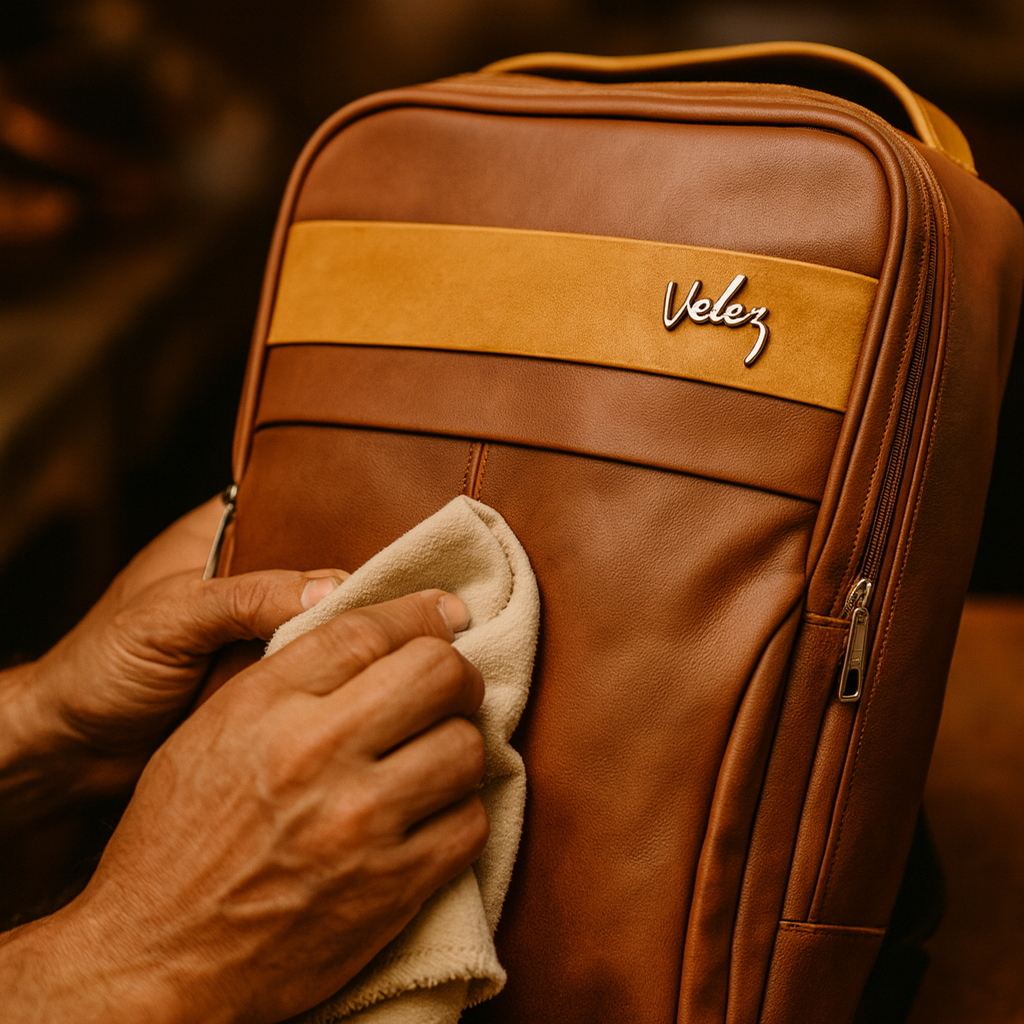 🔥 ¡Liquidación de inventario! - MORRAL CUERO PREMIUM VÉLEZ