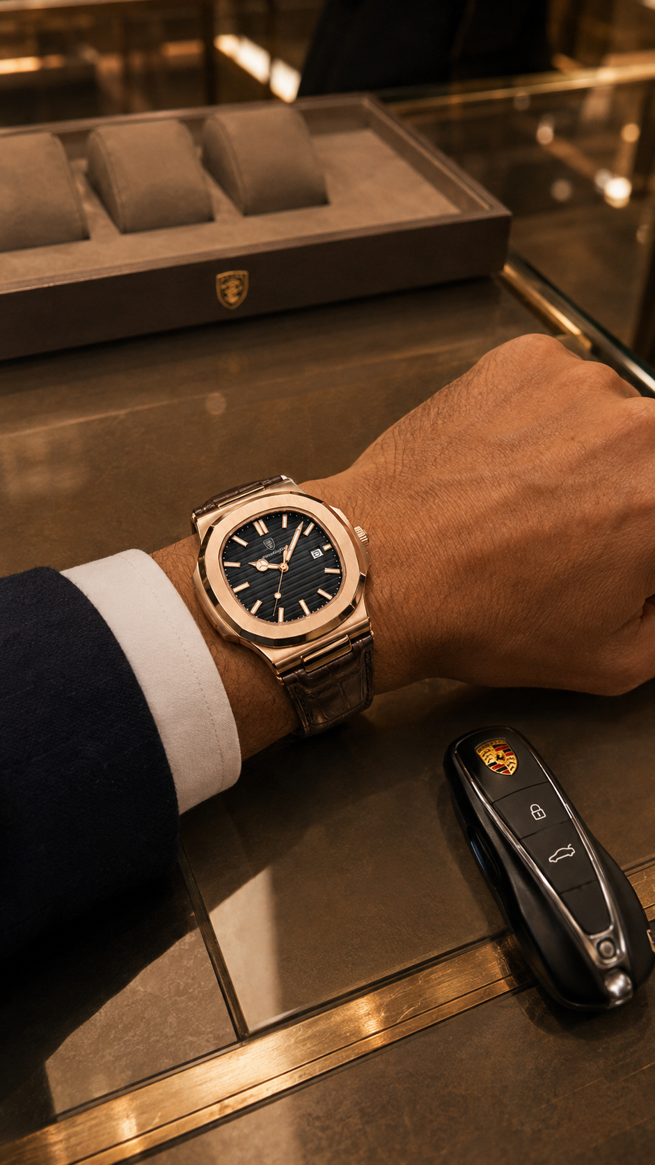 🔥 ¡Liquidación de Stock! - RELOJ EL DORADO 1968 Luxo en CAJA - MATERIAL PREMIUM™