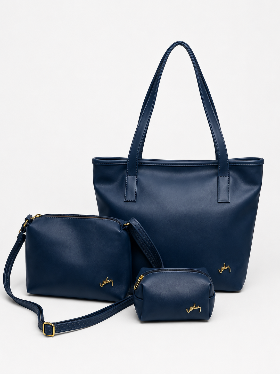 🔥Liquidacion Cuero Premium - BOLSO VLZ + Regalo 2 PIEZAS