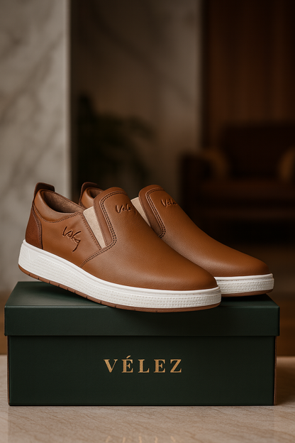 🔥#1 Del mercado - Mocasín Ortopedic - CUERO PREMIUM VÉLEZ