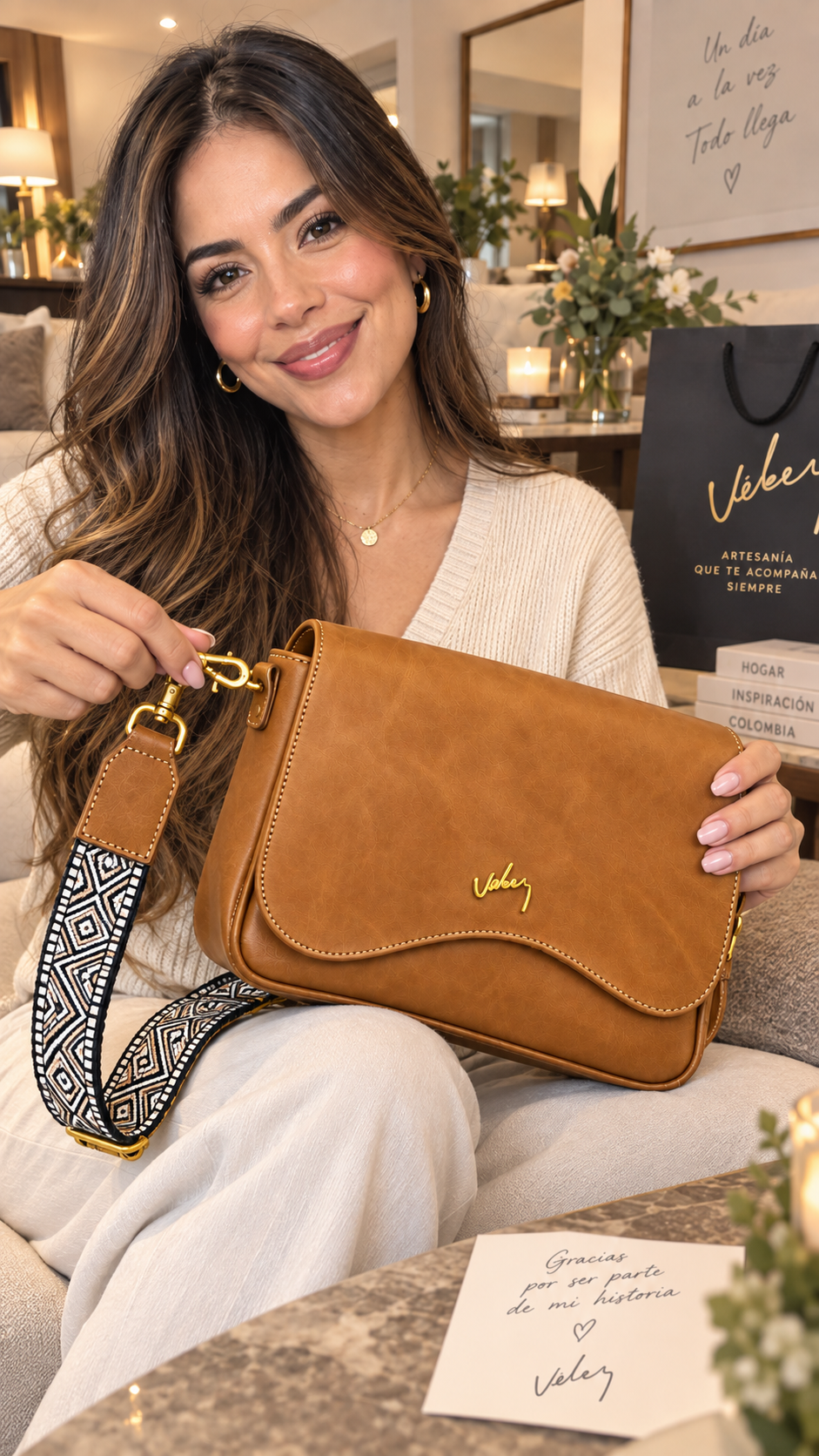 🔥 Edición Limitada 60%off - BOLSO VÉLEZ CAPRI - CUERO PREMIUM