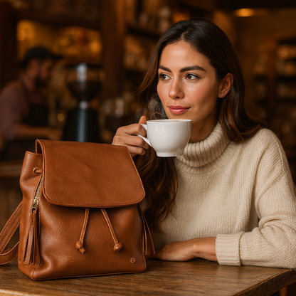 🔥 ¡Liquidacion Black Friday! - MORRAL LUXO Karla Chacon - CUERO IMPERIUM™