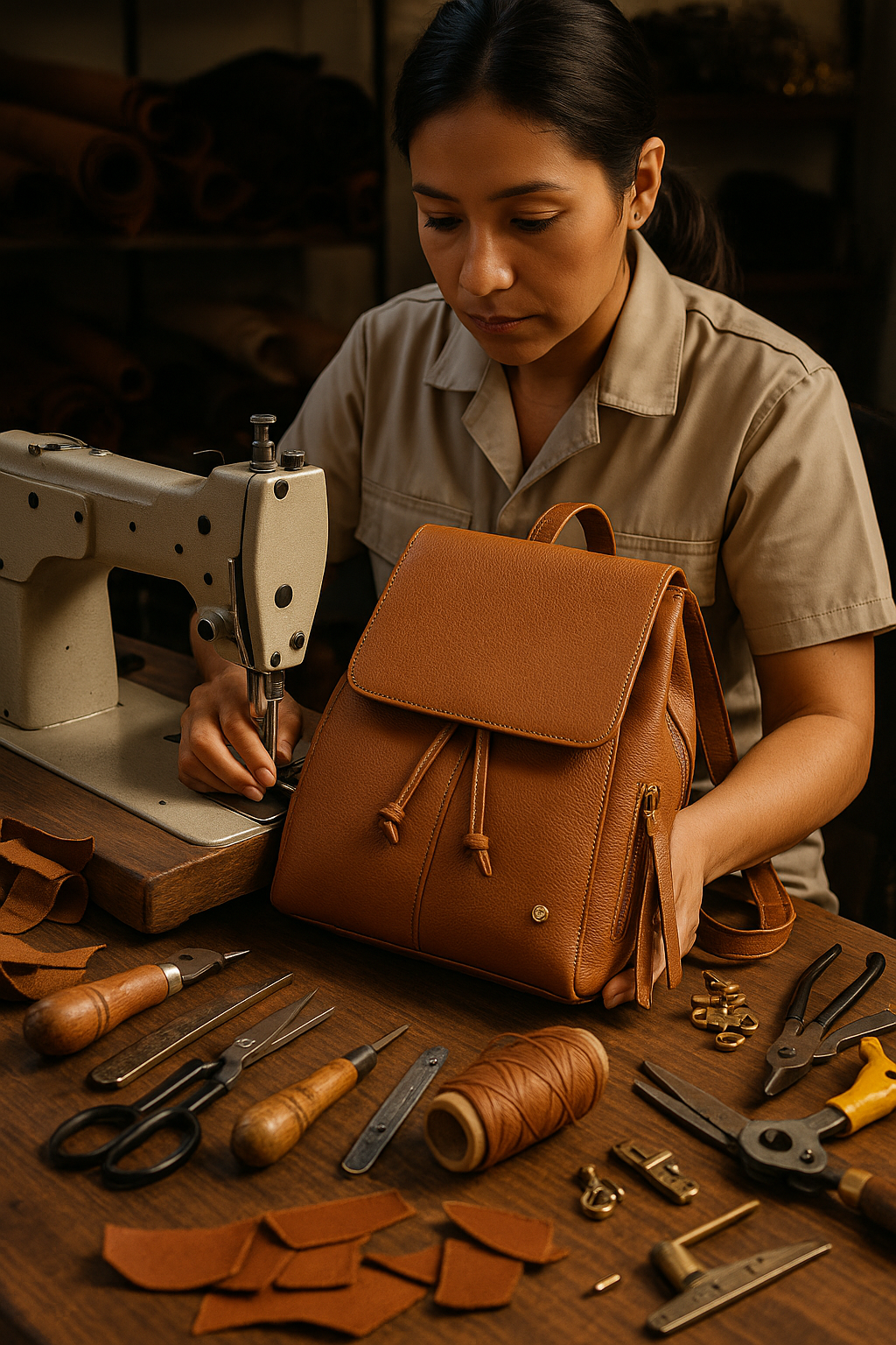 🔥 ¡Liquidacion Black Friday! - MORRAL LUXO Karla Chacon - CUERO IMPERIUM™