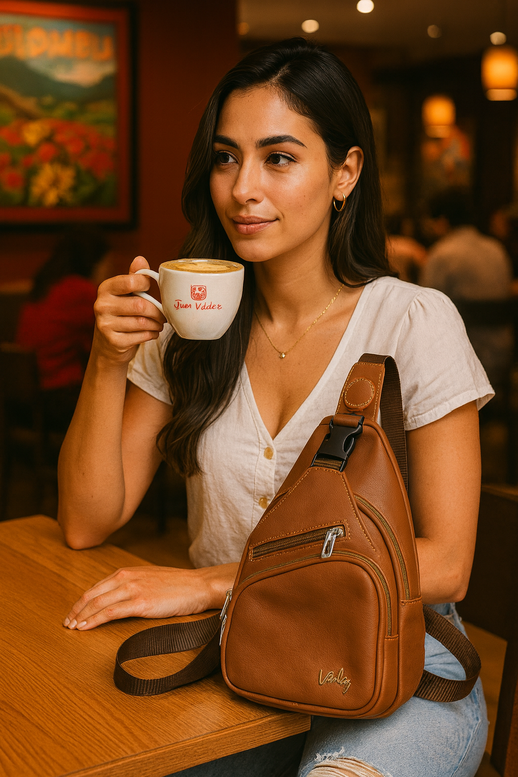 🔥 ¡Liquidación de inventario! - BOLSO CUERO PREMIUM VÉLEZ