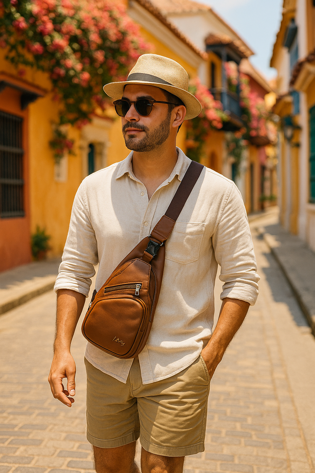 🔥 ¡Liquidación de inventario! - BOLSO CUERO PREMIUM VÉLEZ