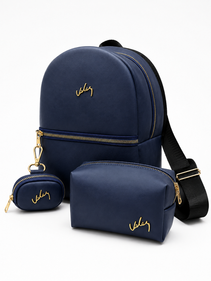 🔥Durabilidad 10 años - MORRAL CUERO VÉLEZ + Regalo COSMETIQUERA y MONEDERO