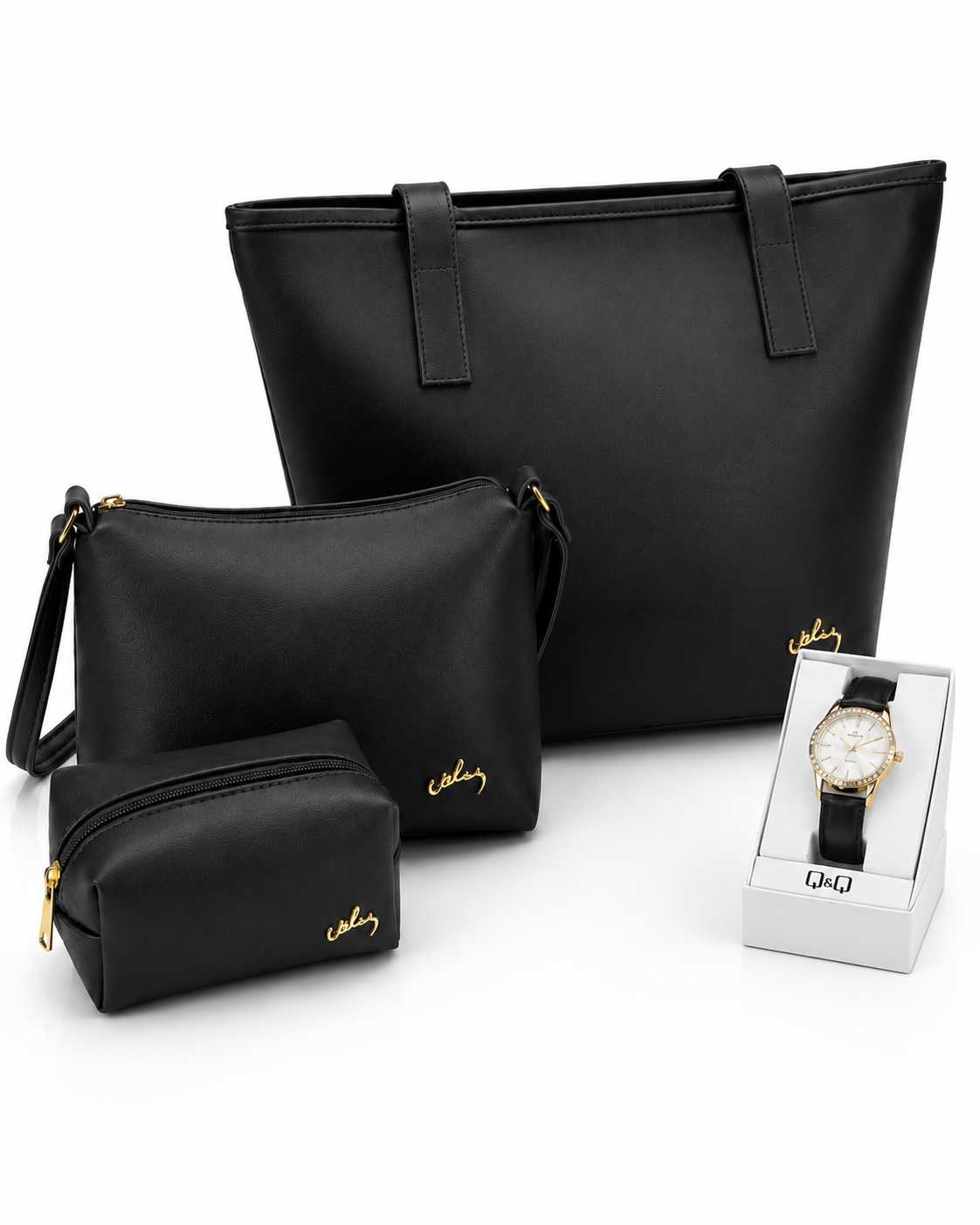 🔥Durabilidad 10 años - KIT AURA VÉLEZ CUERO PREMIUM + Regalo RELOJ