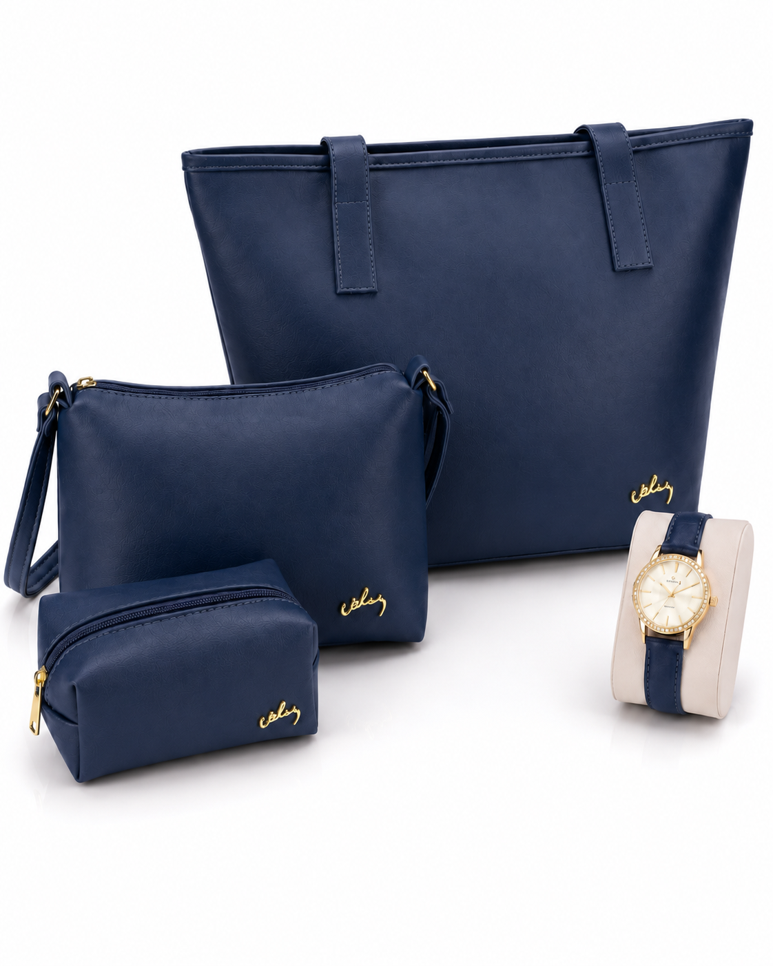 🔥Durabilidad 10 años - KIT AURA VÉLEZ CUERO PREMIUM + Regalo RELOJ