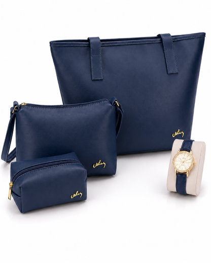 🔥Durabilidad 10 años - KIT AURA VÉLEZ CUERO PREMIUM + Regalo RELOJ