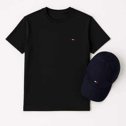 🔥 Liquidacion BLACKFRIDAY - Camiseta TOMMY HILFIGER + GORRA REGALO GRATIS