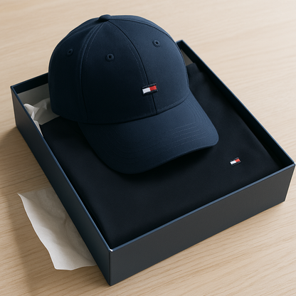 🔥 Liquidacion BLACKFRIDAY - Camiseta TOMMY HILFIGER + GORRA REGALO GRATIS