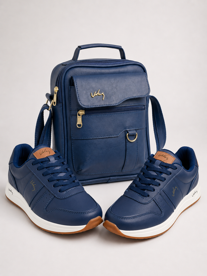 🔥 ¡Liquidación de Stock! - BOLSO VLZ + ZAPATOS - CUERO LEGÍTIMO IMPERIUM™