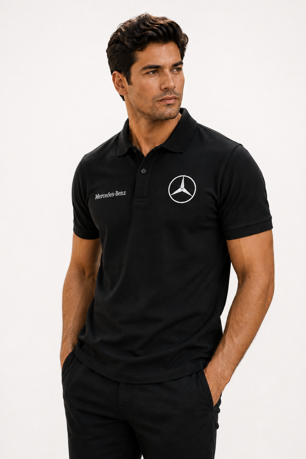🔥 Edición Limitada – POLO DESPORTIVO MERCEDES AMG – Material Premium