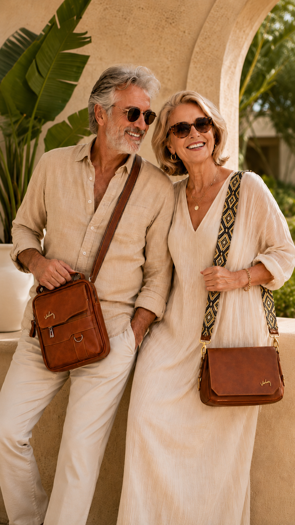 💞 Set Él y Ella Vélez – BOLSOS EXCLUSIVOS VELEZ CUERO PREMIUM