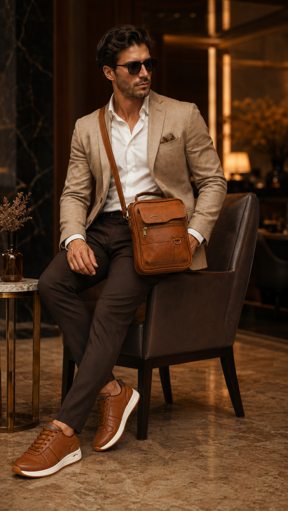 🔥 ¡Liquidación de Stock! - BOLSO VLZ + ZAPATOS - CUERO LEGÍTIMO IMPERIUM™