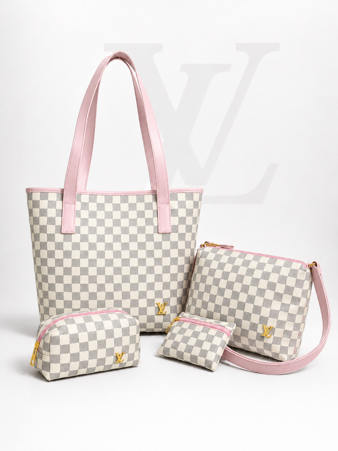 🔥Durabilidad y Luxo - BOLSO CUERO LV + Regalo 3 PIEZAS