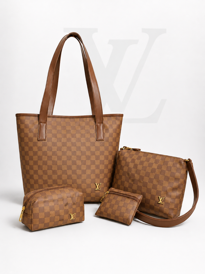 🔥Durabilidad y Luxo - BOLSO CUERO LV + Regalo 3 PIEZAS