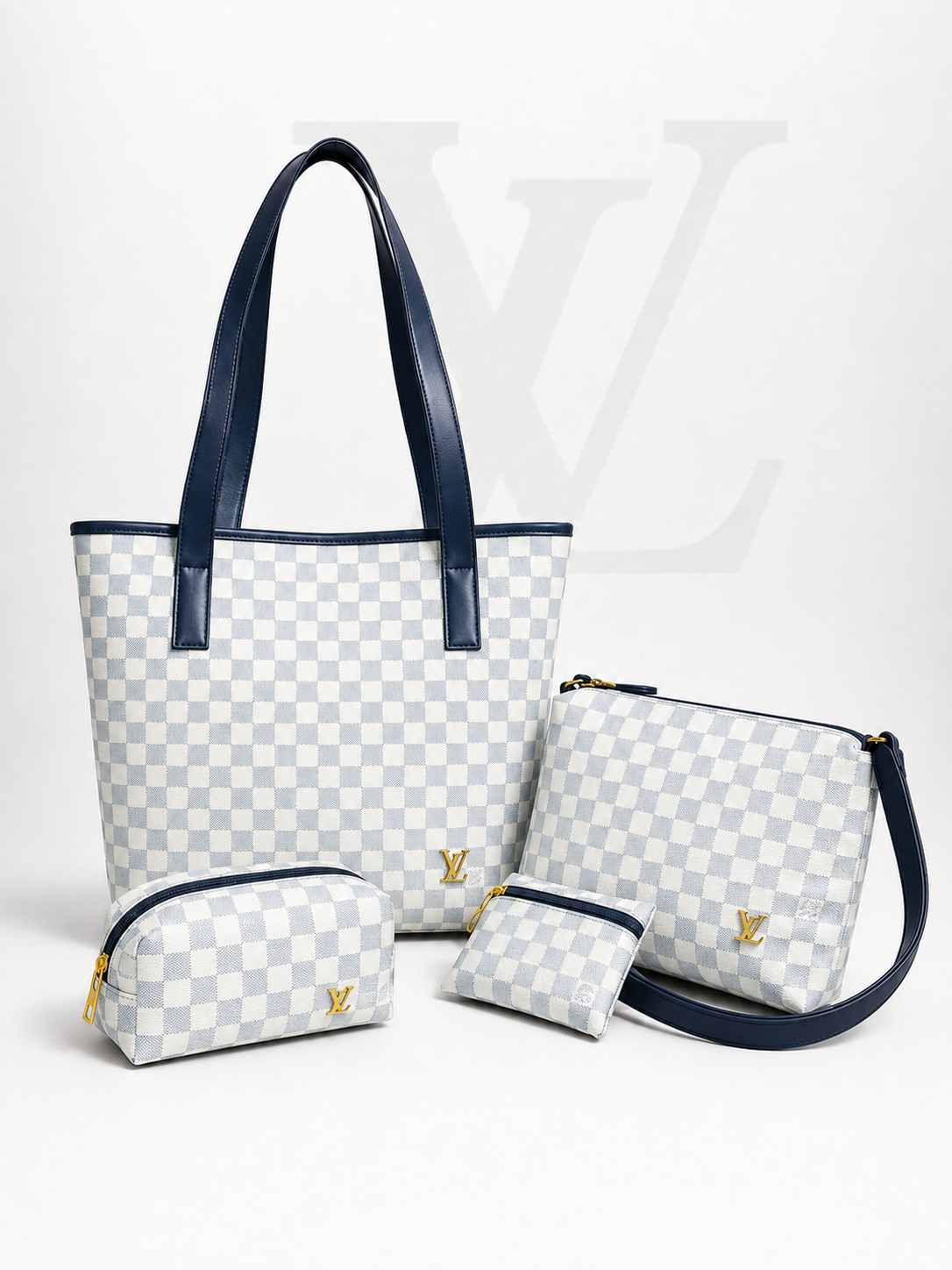 🔥Durabilidad y Luxo - BOLSO CUERO LV + Regalo 3 PIEZAS