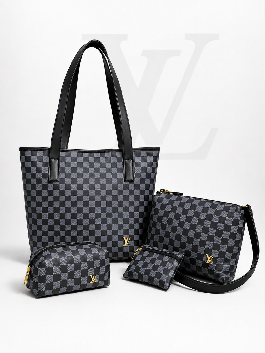 🔥Durabilidad y Luxo - BOLSO CUERO LV + Regalo 3 PIEZAS