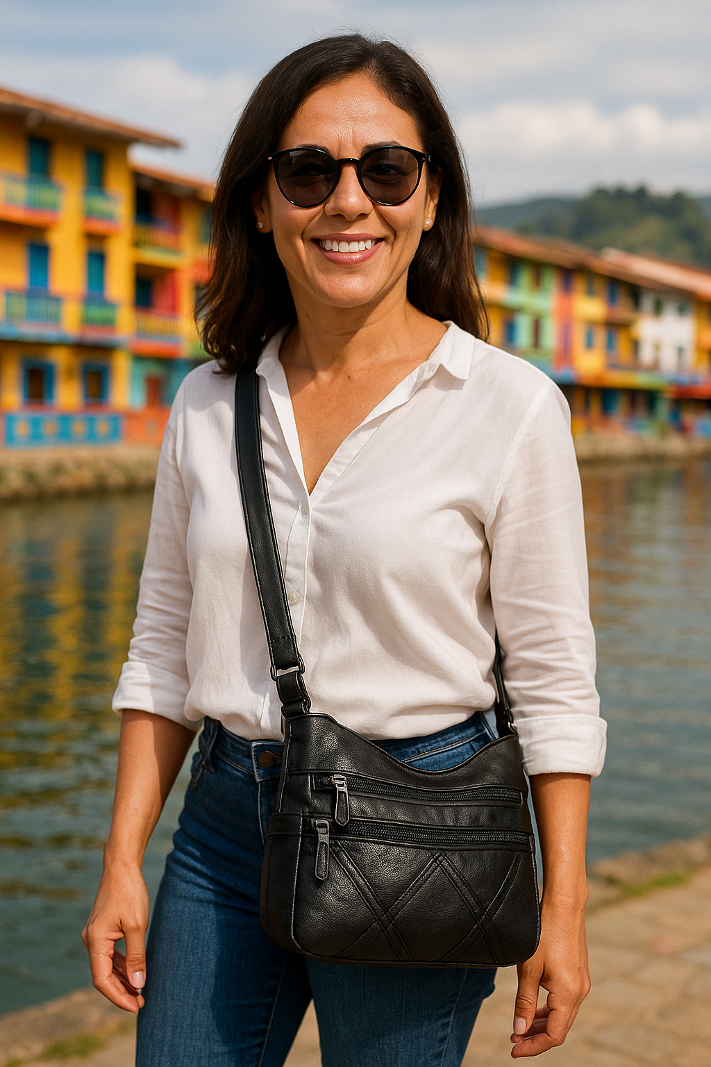 🔥 ¡Liquidacion Black Friday! - BOLSO ALMA - CUERO LEGÍTIMO IMPERIUM™