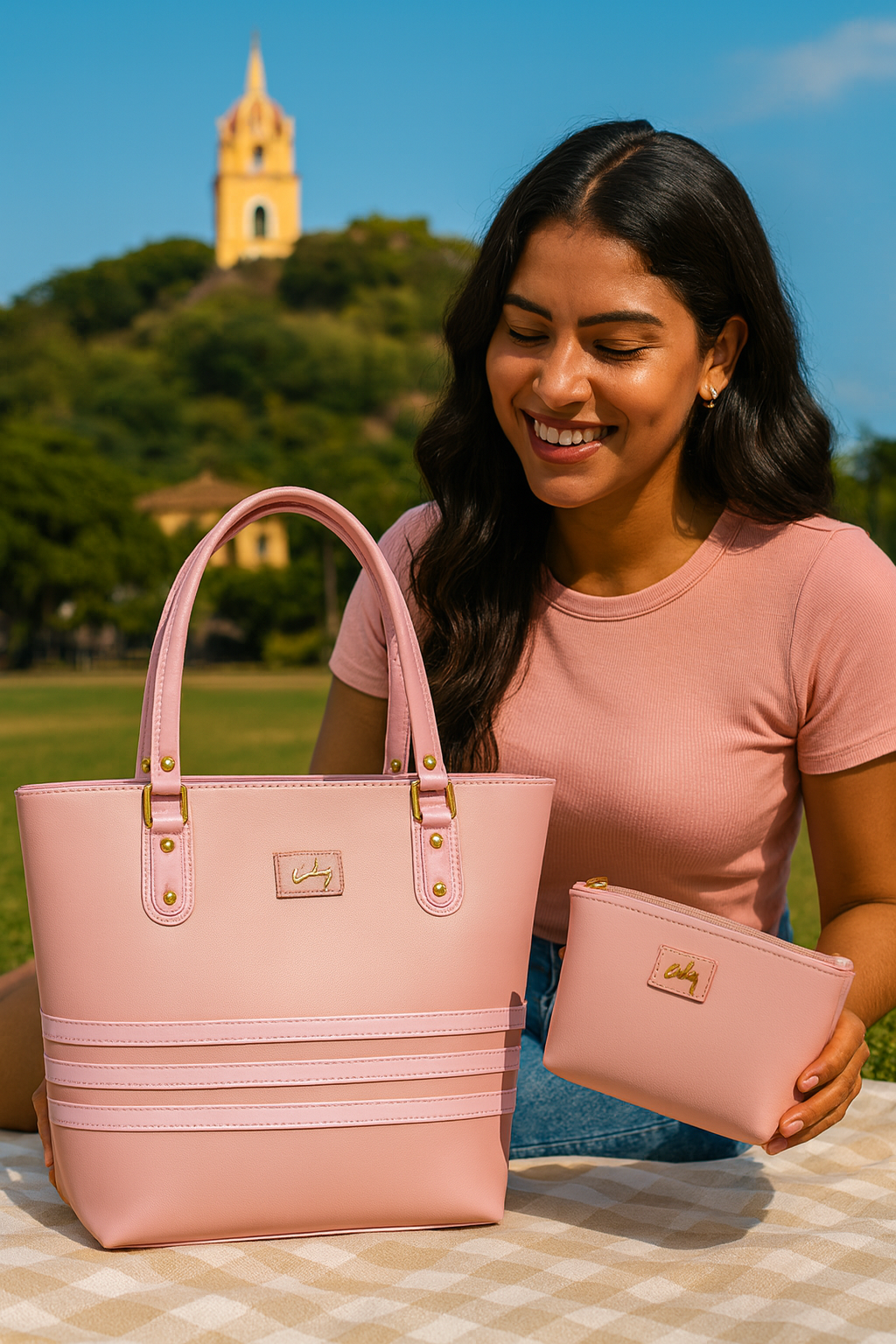 🔥Durabilidad 5 años - BOLSO CUERO PREMIUM VÉLEZ + Regalo COSMETIQUERA