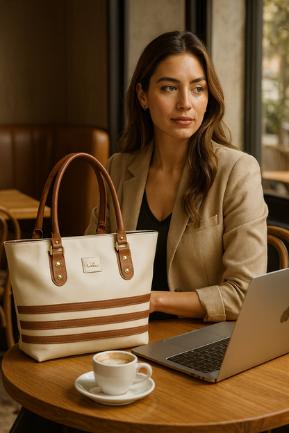 🔥Durabilidad 5 años - BOLSO CUERO PREMIUM VÉLEZ + Regalo COSMETIQUERA