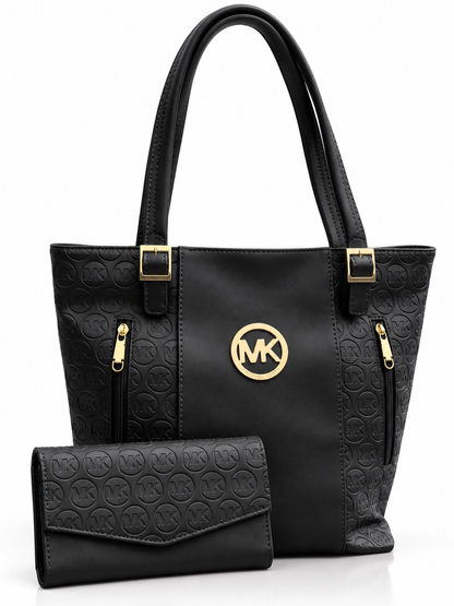 🔥PRÉ-BLACK FRIDAY - MORRAL CUERO PREMIUM MK + Regalo BILLETERA
