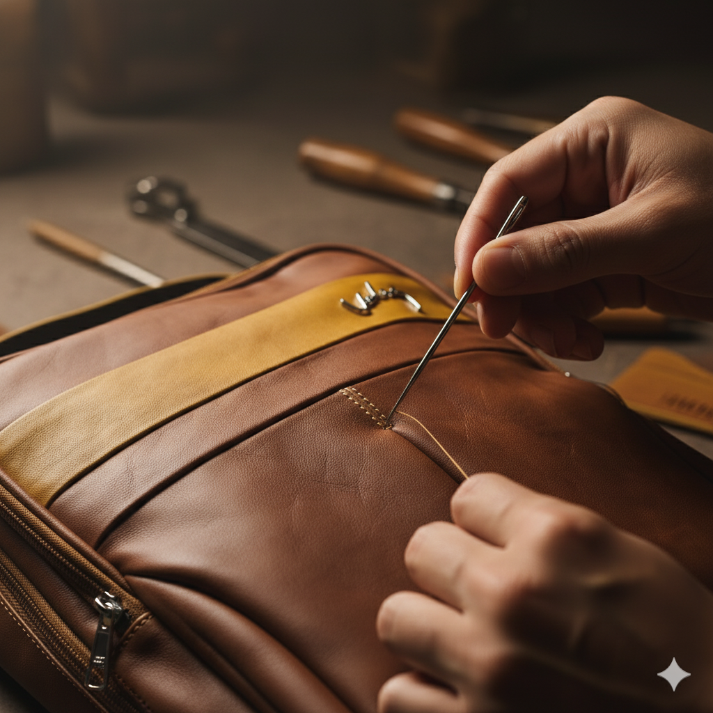 🔥 ¡Liquidación de inventario! - MORRAL CUERO PREMIUM VÉLEZ