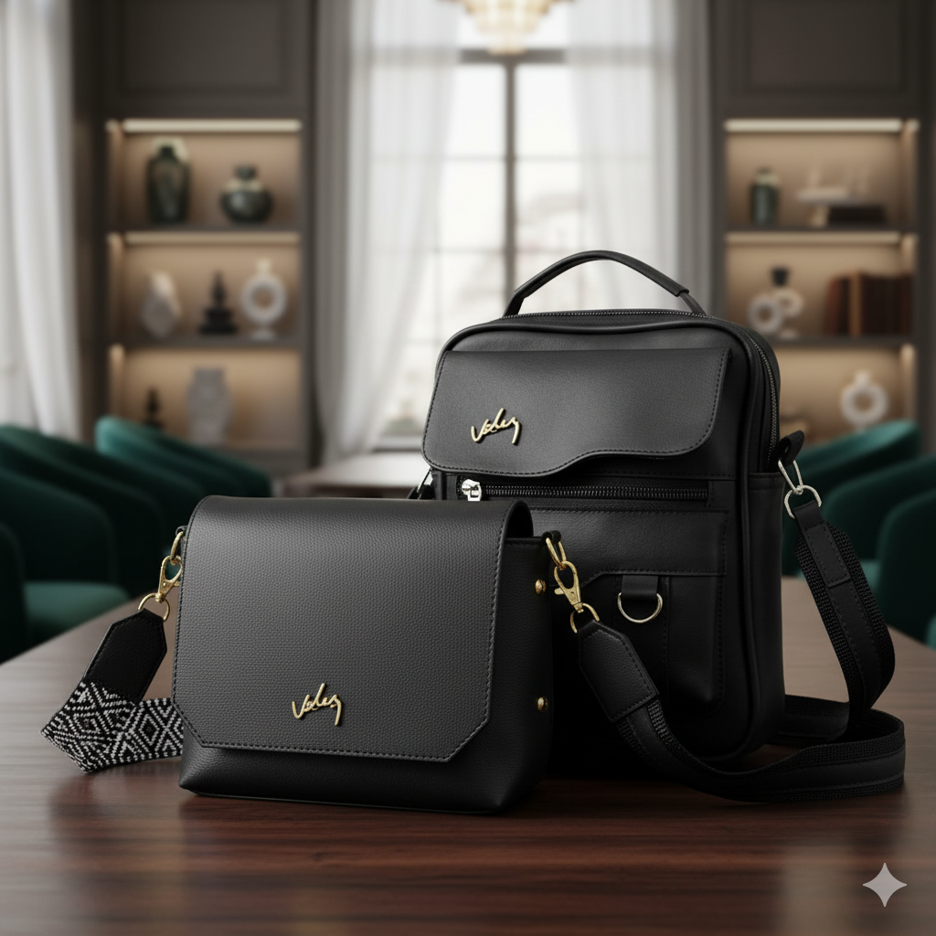 💞 Set Él y Ella Vélez – BOLSOS EXCLUSIVOS CUERO PREMIUM