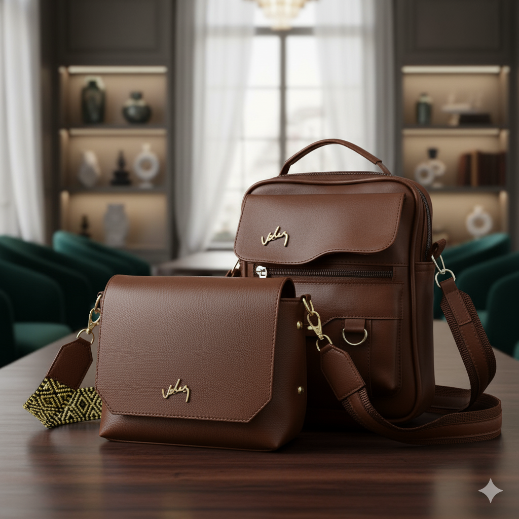 💞 Set Él y Ella Vélez – BOLSOS EXCLUSIVOS CUERO PREMIUM