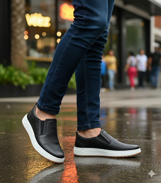 🔥#1 Del mercado - Mocasín Ortopedic - CUERO PREMIUM VÉLEZ