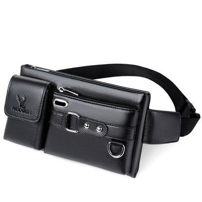 Bolso cruzado - MEN RIÑONERA™  - CUERO Premium Imperial