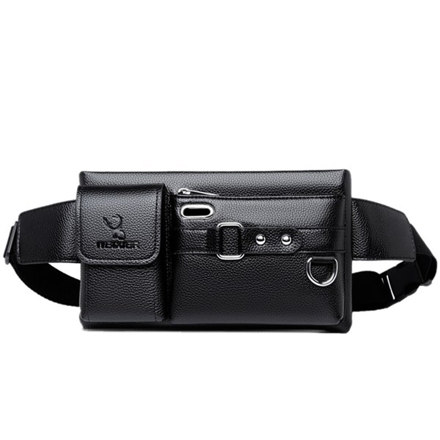 Bolso cruzado - MEN RIÑONERA™  - CUERO Premium Imperial
