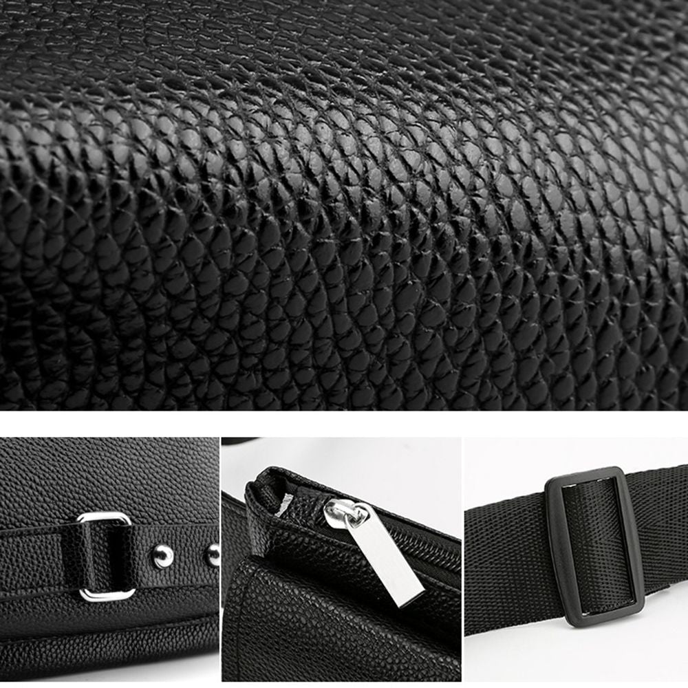 Bolso cruzado - MEN RIÑONERA™  - CUERO Premium Imperial