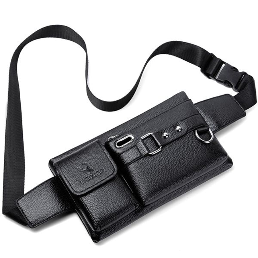 Bolso cruzado - MEN RIÑONERA™  - CUERO Premium Imperial