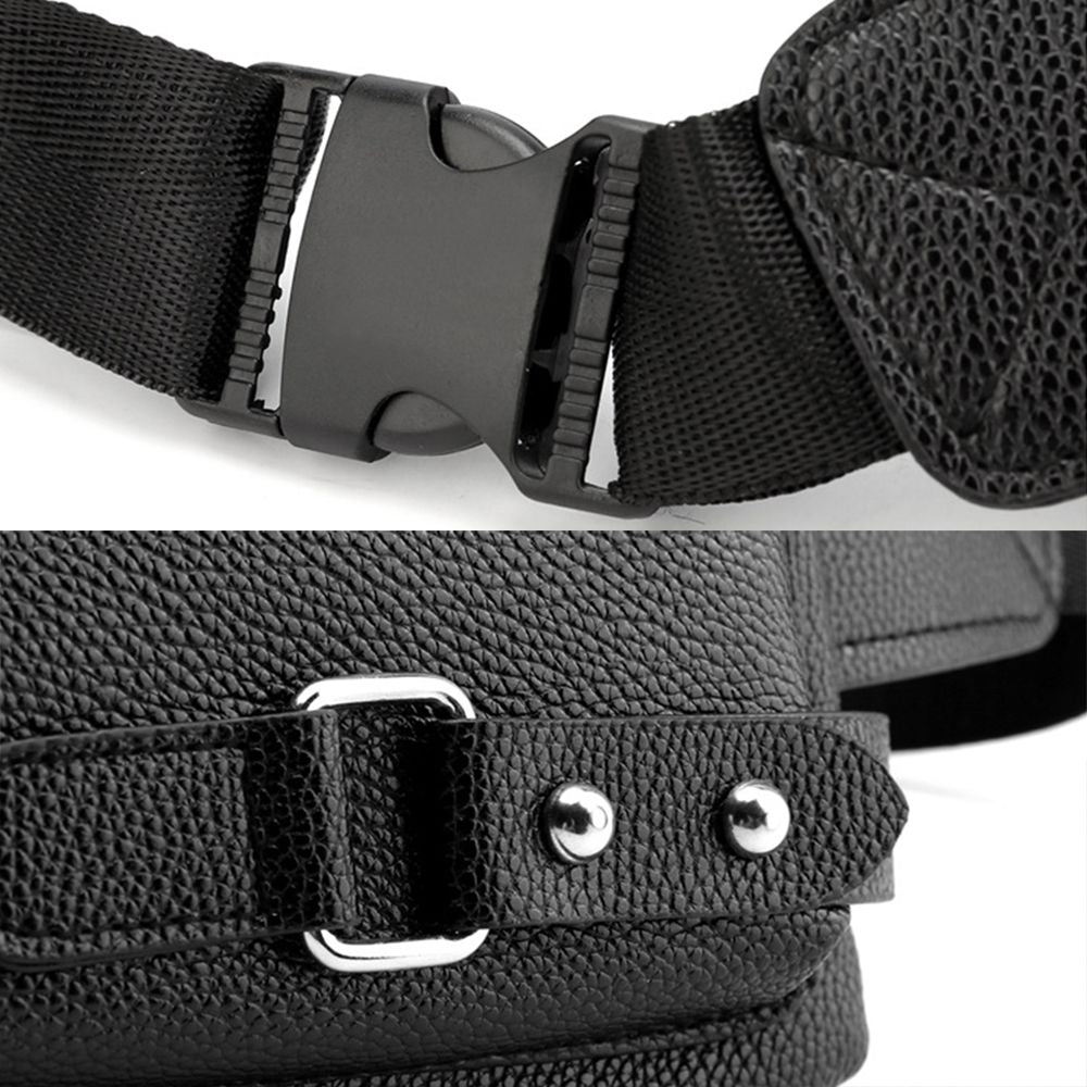 Bolso cruzado - MEN RIÑONERA™  - CUERO Premium Imperial
